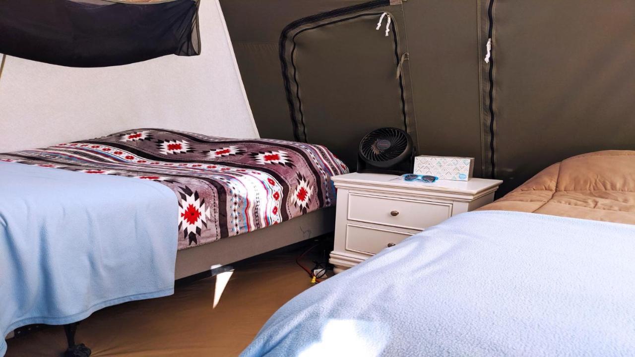 Funstays Glamping Setup Tent In Rv Park #4 Ok-T4 Moab Dış mekan fotoğraf