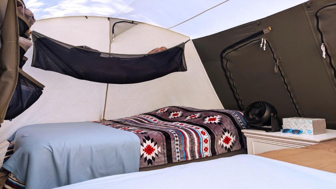 Funstays Glamping Setup Tent In Rv Park #4 Ok-T4 Moab Dış mekan fotoğraf