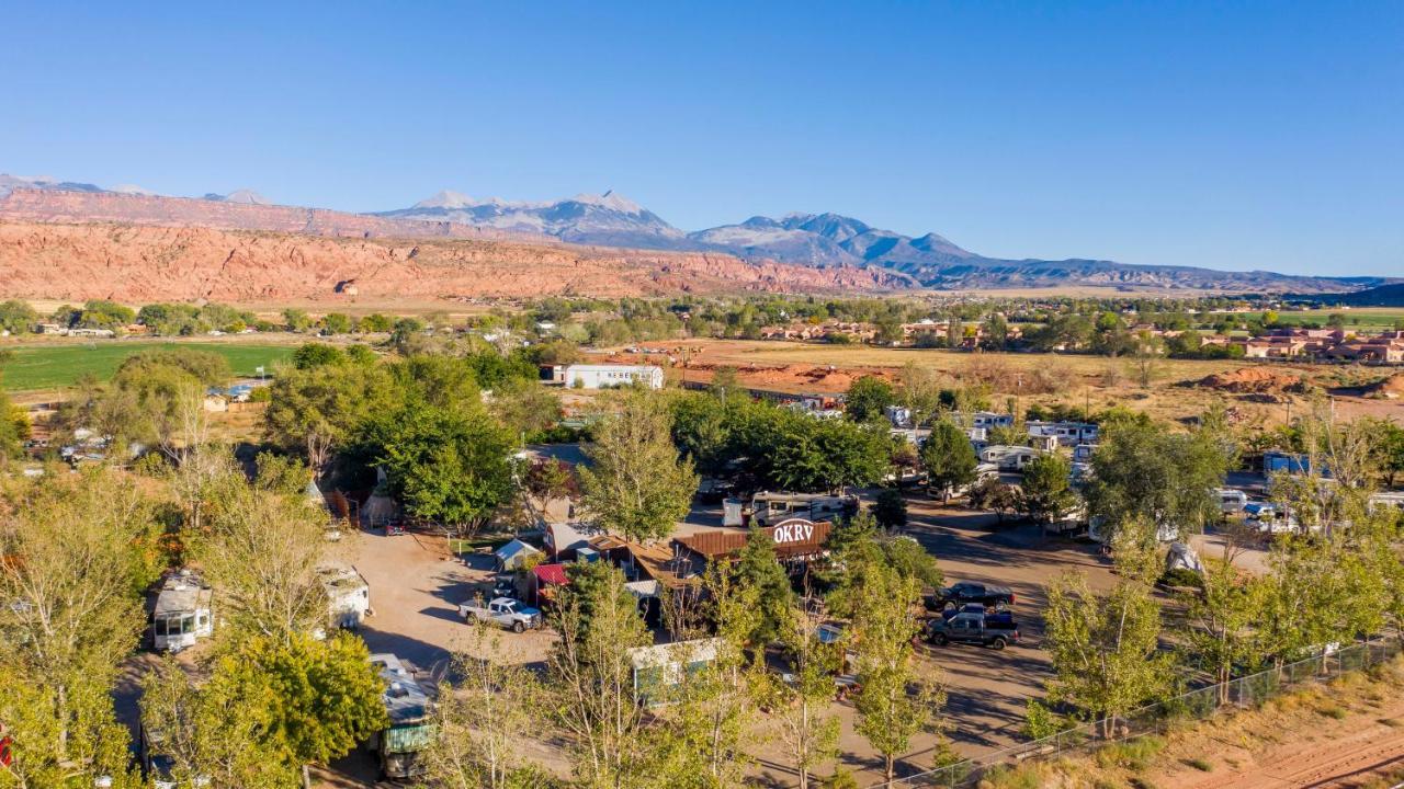Funstays Glamping Setup Tent In Rv Park #4 Ok-T4 Moab Dış mekan fotoğraf